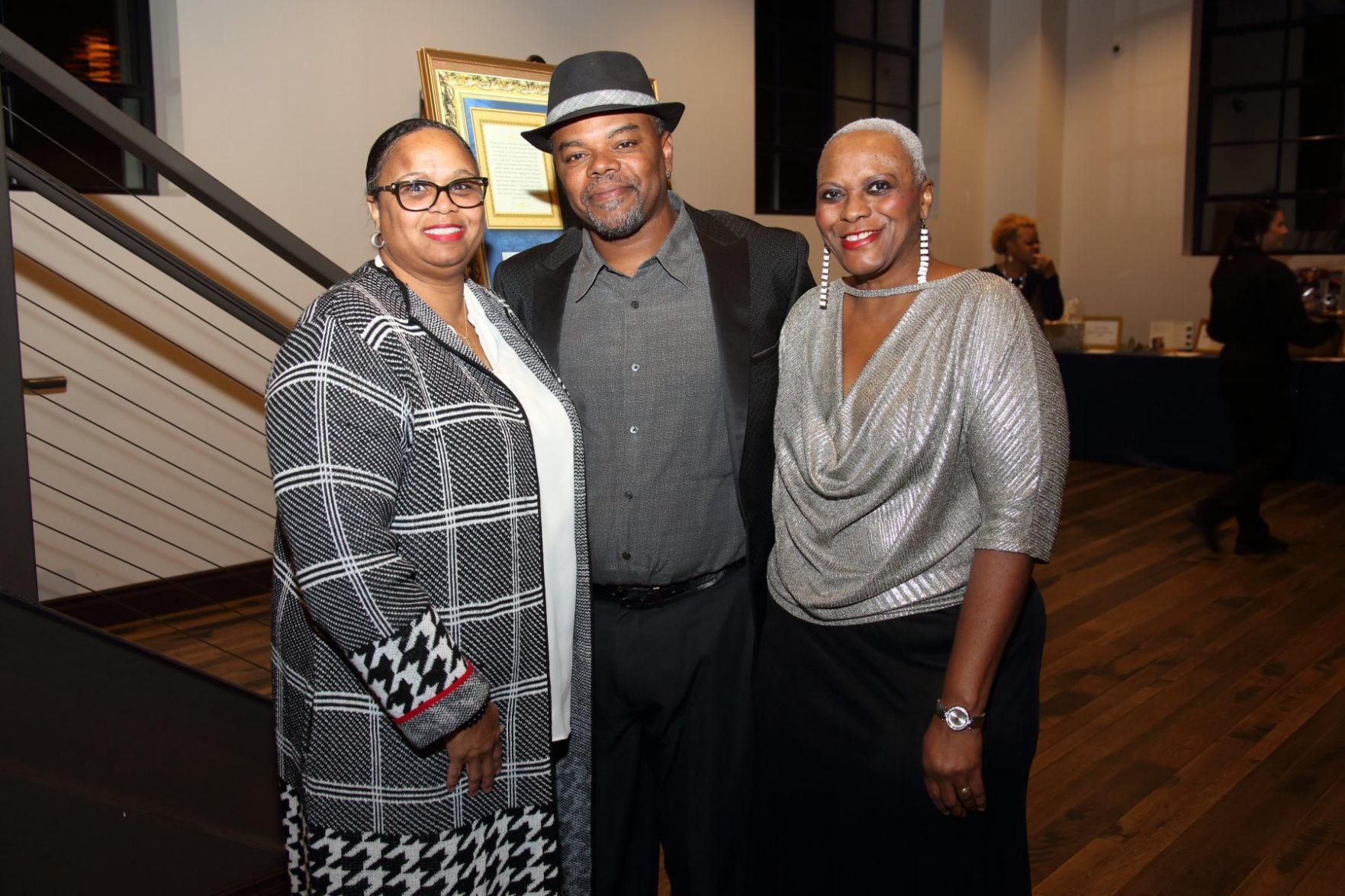 Wanda Pelloquin, Marcus Taylor, Karen Whitfield